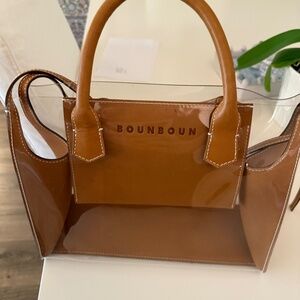 Boun Boun Clear Glass Tote